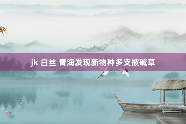 jk 白丝 青海发现新物种多支披碱草